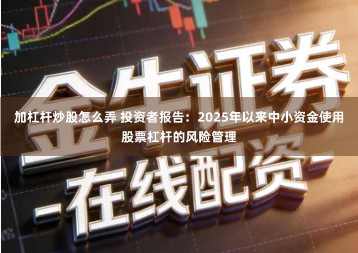 加杠杆炒股怎么弄 投资者报告：2025年以来中小资金使用股票杠杆的风险管理