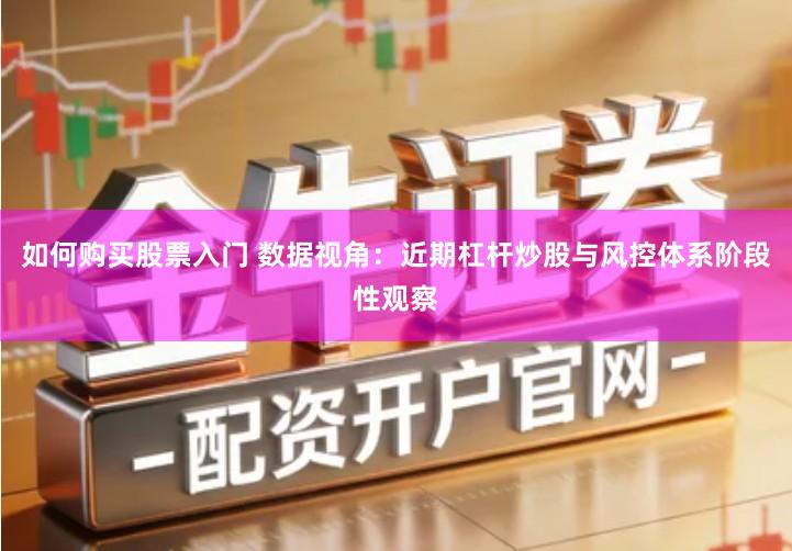 如何购买股票入门 数据视角：近期杠杆炒股与风控体系阶段性观察